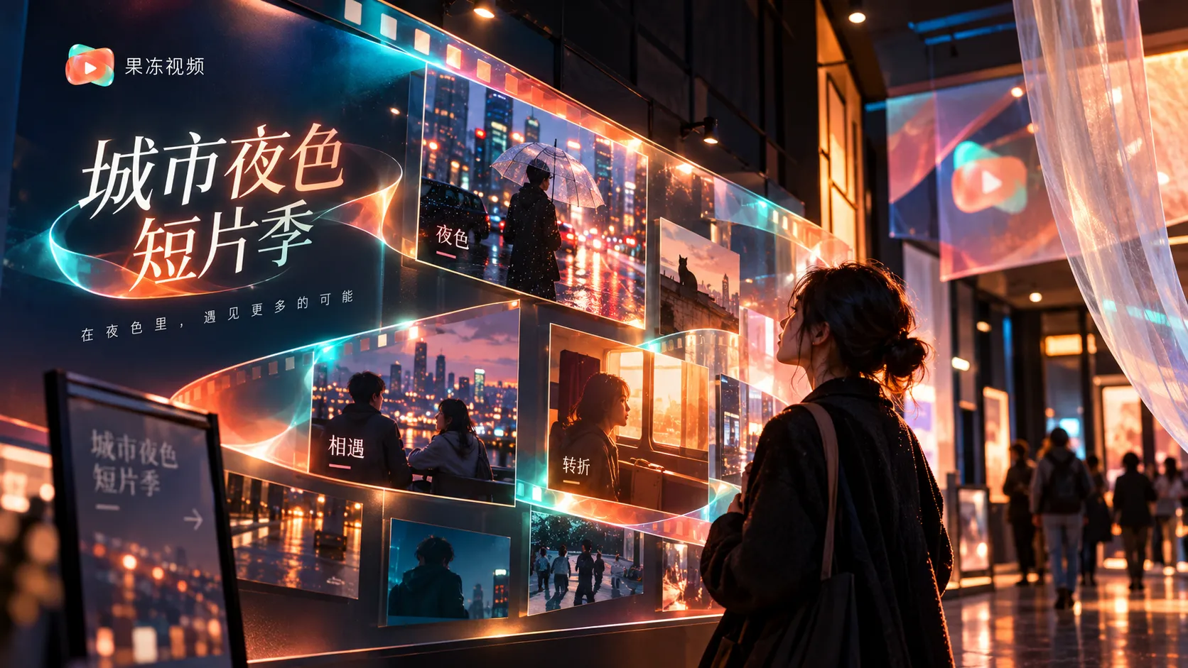 短片镜头构思与光线表达的画面